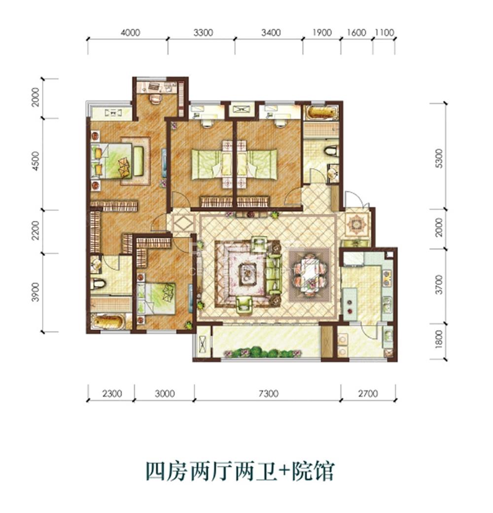 龙湖两江新宸云顶 高品质大平层 7.5米横厅设计